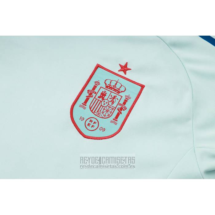 Chandal del Espana Manga Corta 2024-2025 Azul - Pantalon Corto